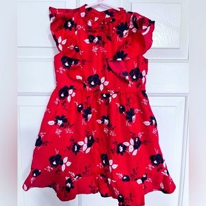 Janie and Jack red ruffled dress